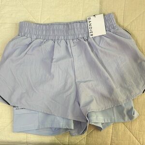 Bandier running shorts